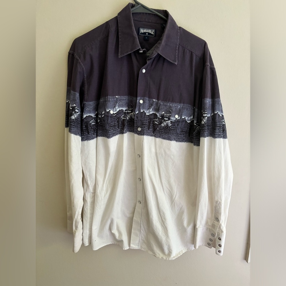 Panhandle Bucking Bull Pearl Snap